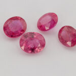 Rubine ovale 6x5 mm