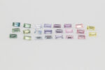 Safire multicolore 4x2 mm - imagine 3