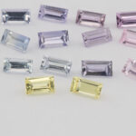 Safire multicolore 4x2 mm