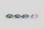 Safire multicolore marchiza 6.5x3 mm - imagine 3
