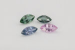 Safire multicolore marchiza 6.5x3 mm