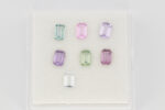 Safire multicolore 6x4 mm - imagine 2