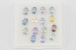 Safire multicolore 6x4mm - imagine 2