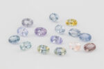 Safire multicolore 6x4mm