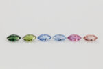 Safire multicolore marchiza 8x4 mm - imagine 3