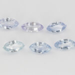Safire bleu marchiza 7x3.5 mm