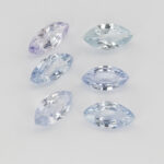 Safire bleu marchiza 8.9x4.5 mm