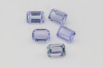 Tanzanit emerald 7x5 mm - imagine 3