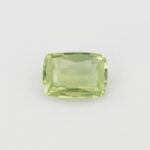Safir cushion verde deschis 2.24ct