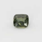 Safir cushion verde 4.06ct