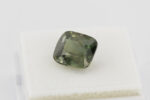 Safir cushion verde 4.06ct - imagine 3