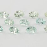 Ambligonite ovale 6x4 mm