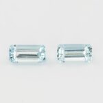 Aquamarine 8x4 mm