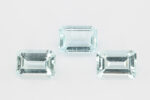 Aquamarine emerald cut 6.48 ct, 14x10 mm