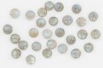 Lot labradorite rose cut 6 mm - imagine 2