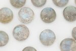 Lot labradorite rose cut 6 mm - imagine 3