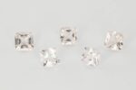 Morganite cushion 5.5 mm - imagine 3