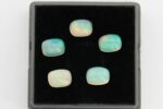 Opale cabochon 8x6 mm - imagine 3
