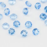 Lot topaz pacific 2.5 mm