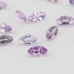 Safire mov-roz marchiza 4x2 mm