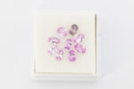 Safire ovale roz 5x3 mm - imagine 2