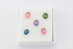 Safire ovale multicolore 4.5x3.5 mm - imagine 2