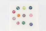 Safire multicolore 4 mm - imagine 2