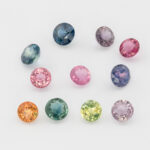 Safire multicolore 4 mm