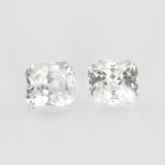 Safire albe ~5 mm