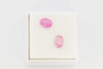 Safire ovale roz 1ct, 7x5 mm - imagine 2