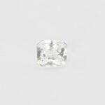 Safir alb 6x5 mm
