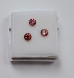 Safire culoare padparadscha 4mm